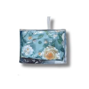 Premium Bedsheet flowler blue