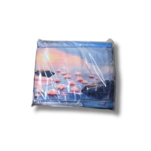 Premium Bedsheet Sky Blue 7D