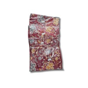 Kushan & Buster(Round pillow) covers red